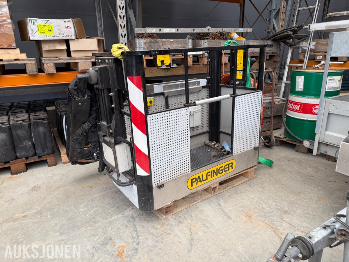 Hydrema MX Rail Lift med Palfinger arbeidskurv – 2018 modell