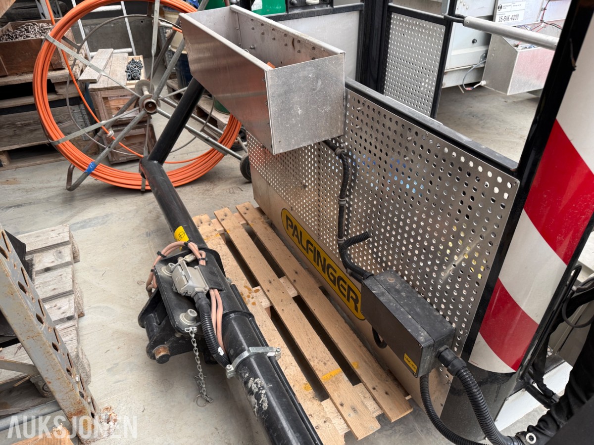 Hydrema MX Rail Lift med Palfinger arbeidskurv – 2018 modell