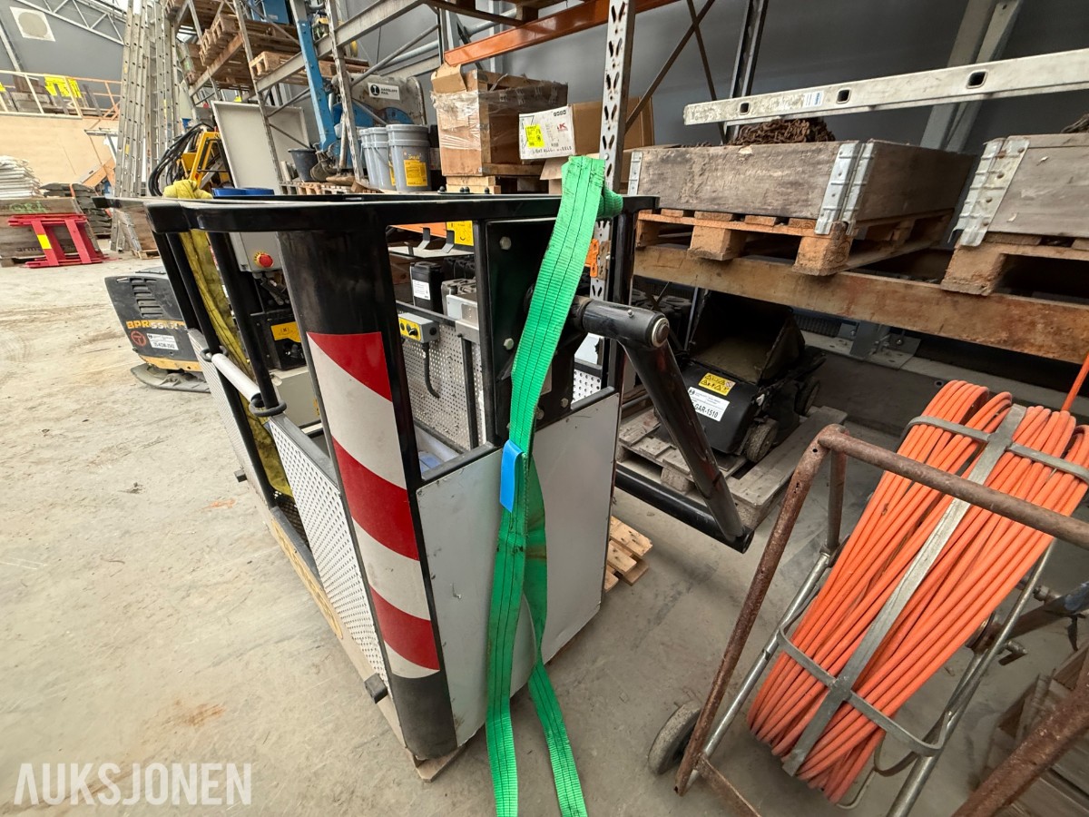 Hydrema MX Rail Lift med Palfinger arbeidskurv – 2018 modell