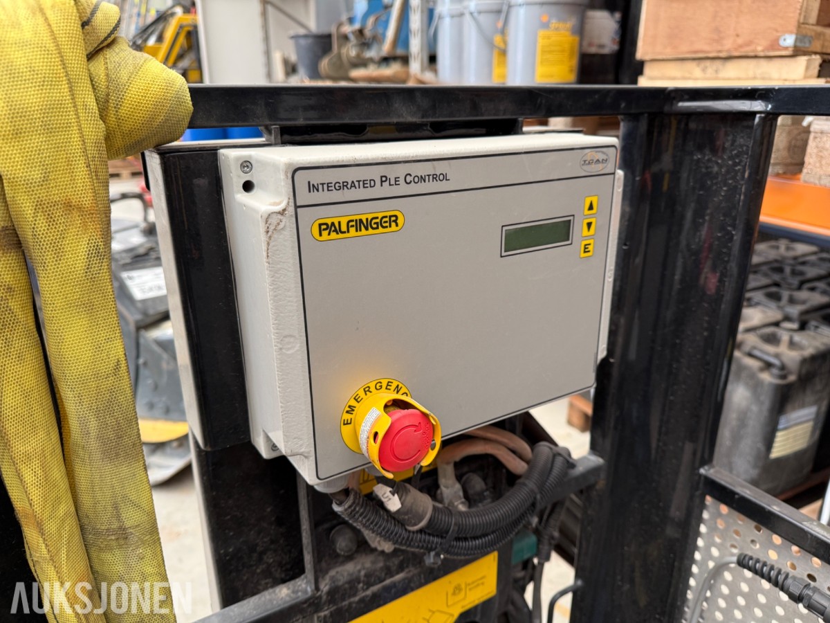 Hydrema MX Rail Lift med Palfinger arbeidskurv – 2018 modell