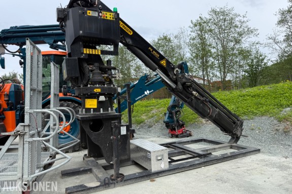 Hydrema MX Rail Lift med Palfinger arbeidskurv – 2018 modell