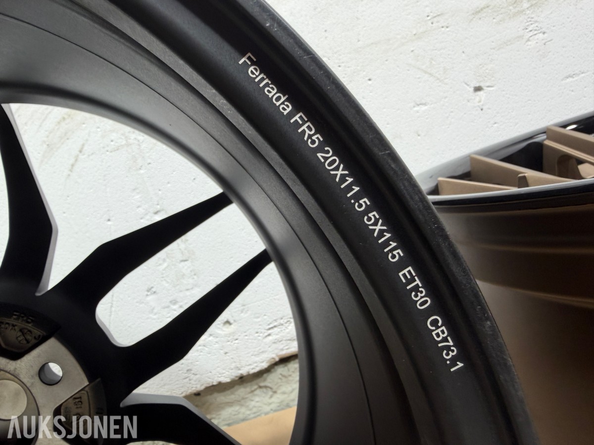 5 stk aluminiumsfelger – Ferrada og OZ Racing 20