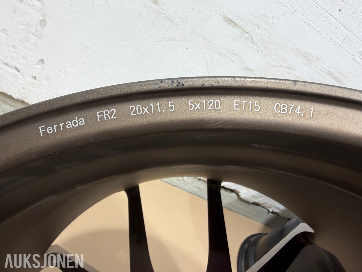 5 stk aluminiumsfelger – Ferrada og OZ Racing 20