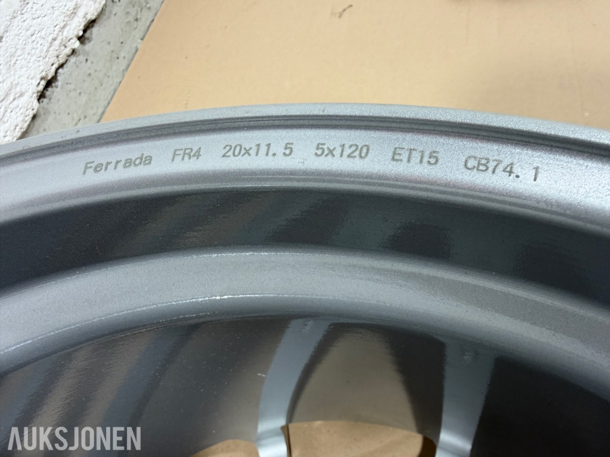 5 stk aluminiumsfelger – Ferrada og OZ Racing 20