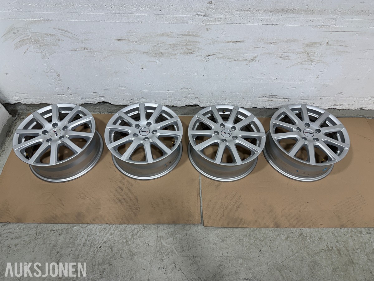 4 STK Autec Skandic S6516 aluminiumsfelger 16 – 5x112 ET50