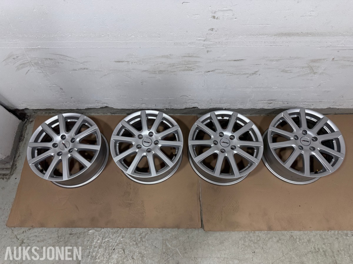 4 STK Autec Skandic S6516 aluminiumsfelger 16 – 5x112 ET50