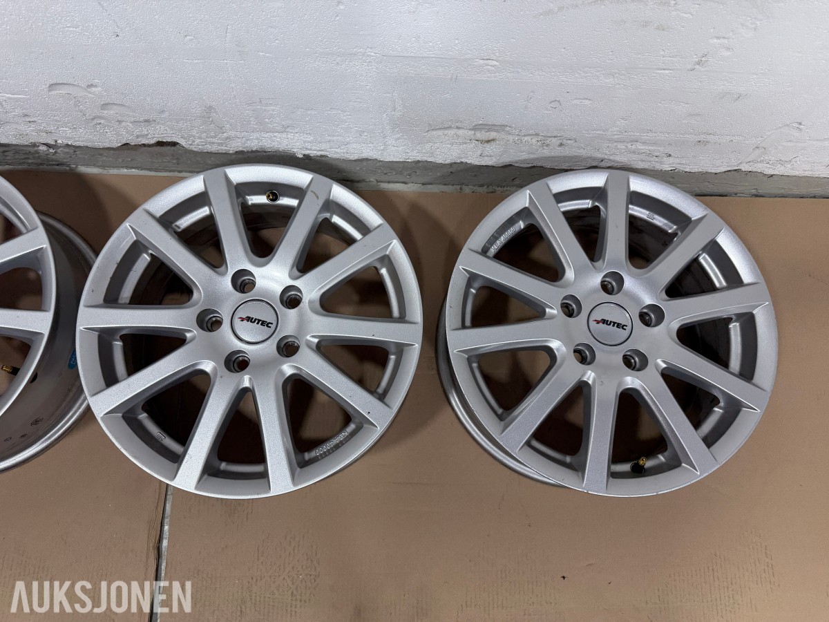 4 STK Autec Skandic S6516 aluminiumsfelger 16 – 5x112 ET50