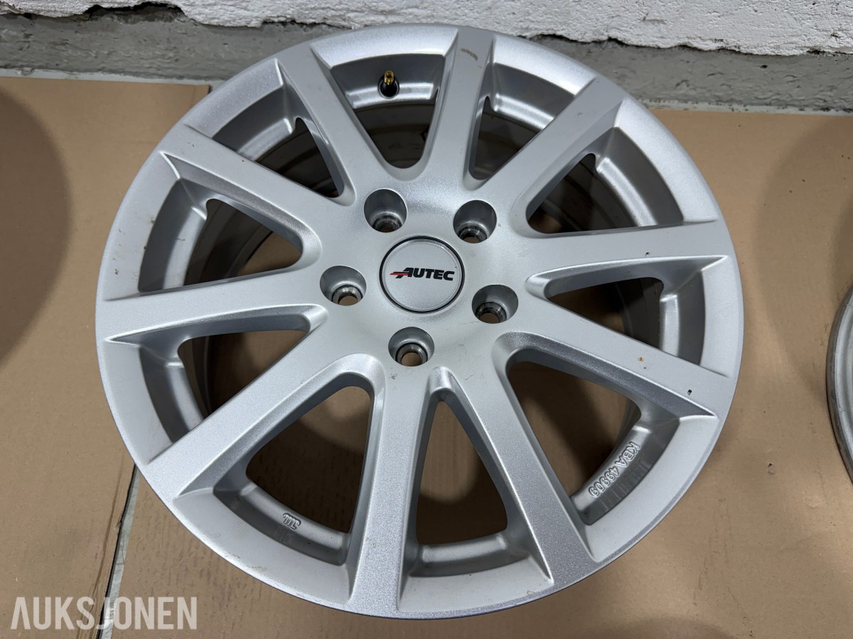 4 STK Autec Skandic S6516 aluminiumsfelger 16 – 5x112 ET50
