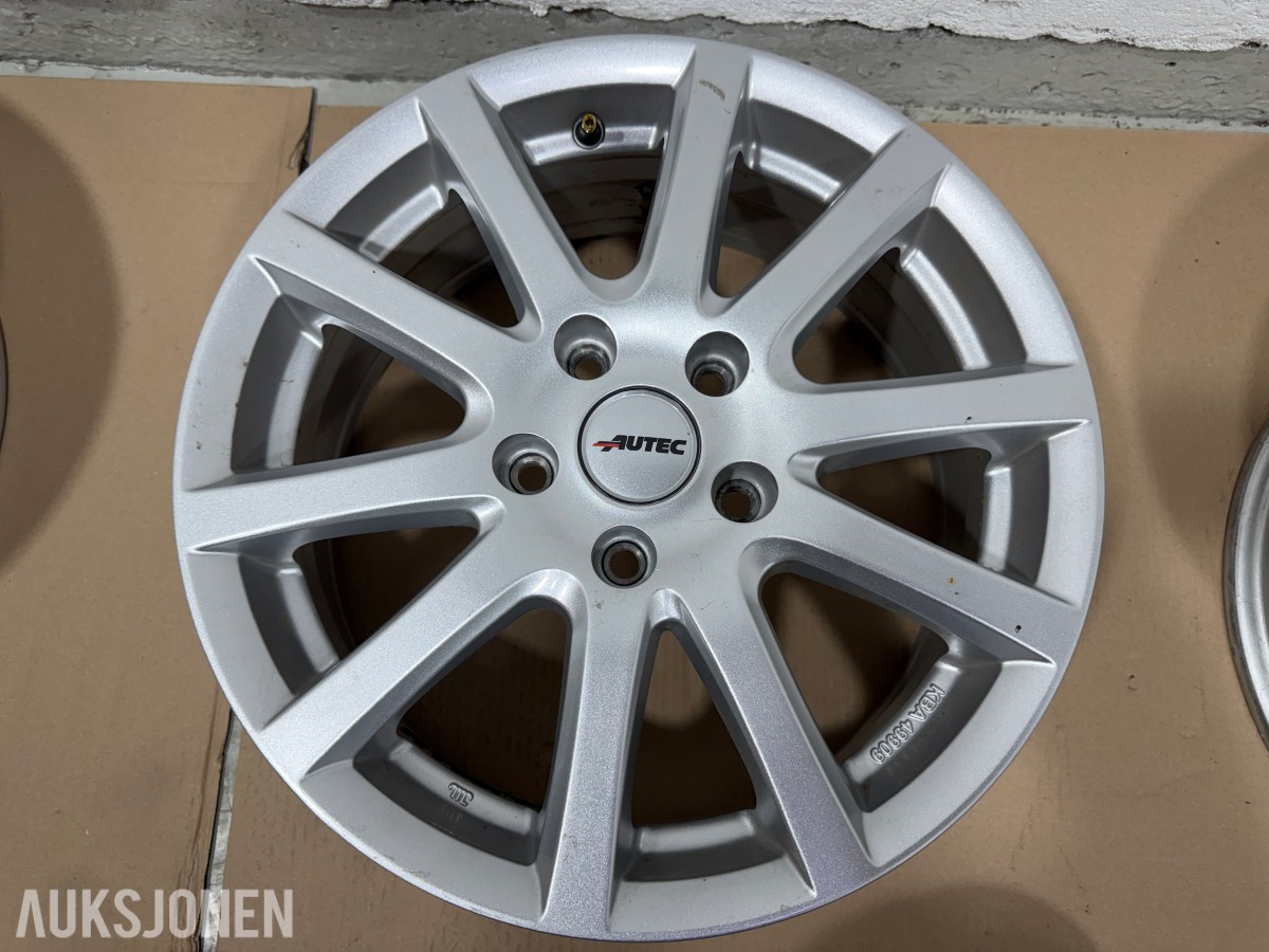 4 STK Autec Skandic S6516 aluminiumsfelger 16 – 5x112 ET50