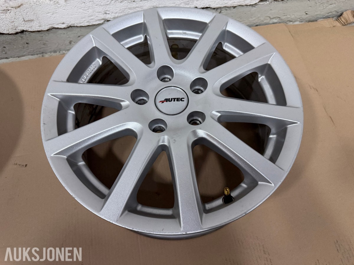 4 STK Autec Skandic S6516 aluminiumsfelger 16 – 5x112 ET50