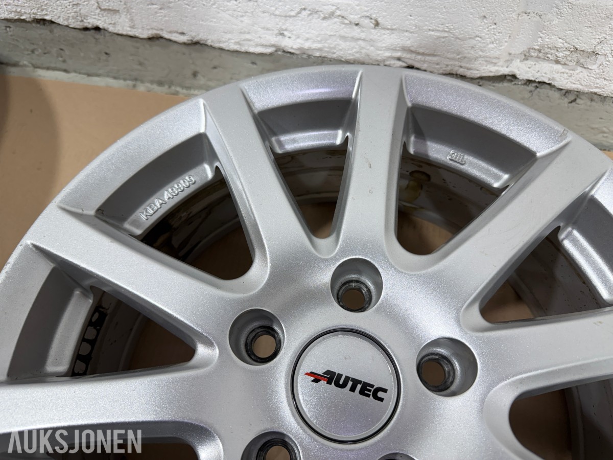 4 STK Autec Skandic S6516 aluminiumsfelger 16 – 5x112 ET50
