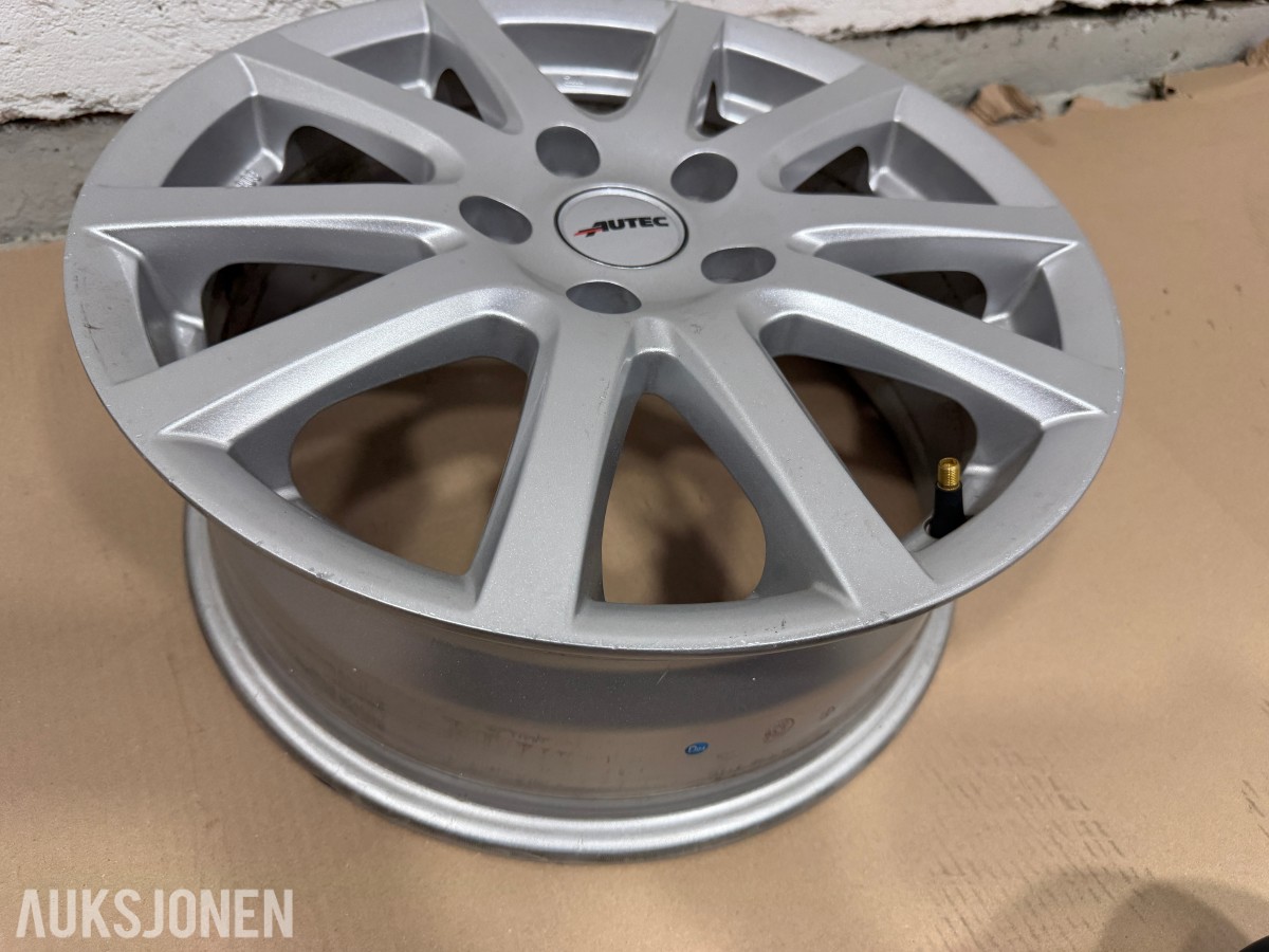 4 STK Autec Skandic S6516 aluminiumsfelger 16 – 5x112 ET50