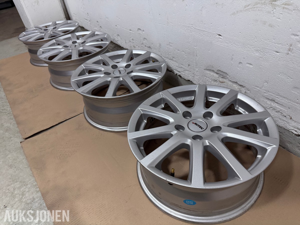 4 STK Autec Skandic S6516 aluminiumsfelger 16 – 5x112 ET50