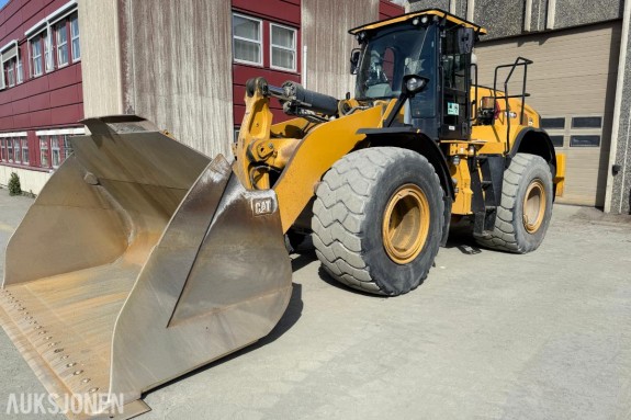 2020 Cat 972M XE Aggregate Handler Hjullaster – Spakstyring – Kamera – Sentralsmøring – Vekt