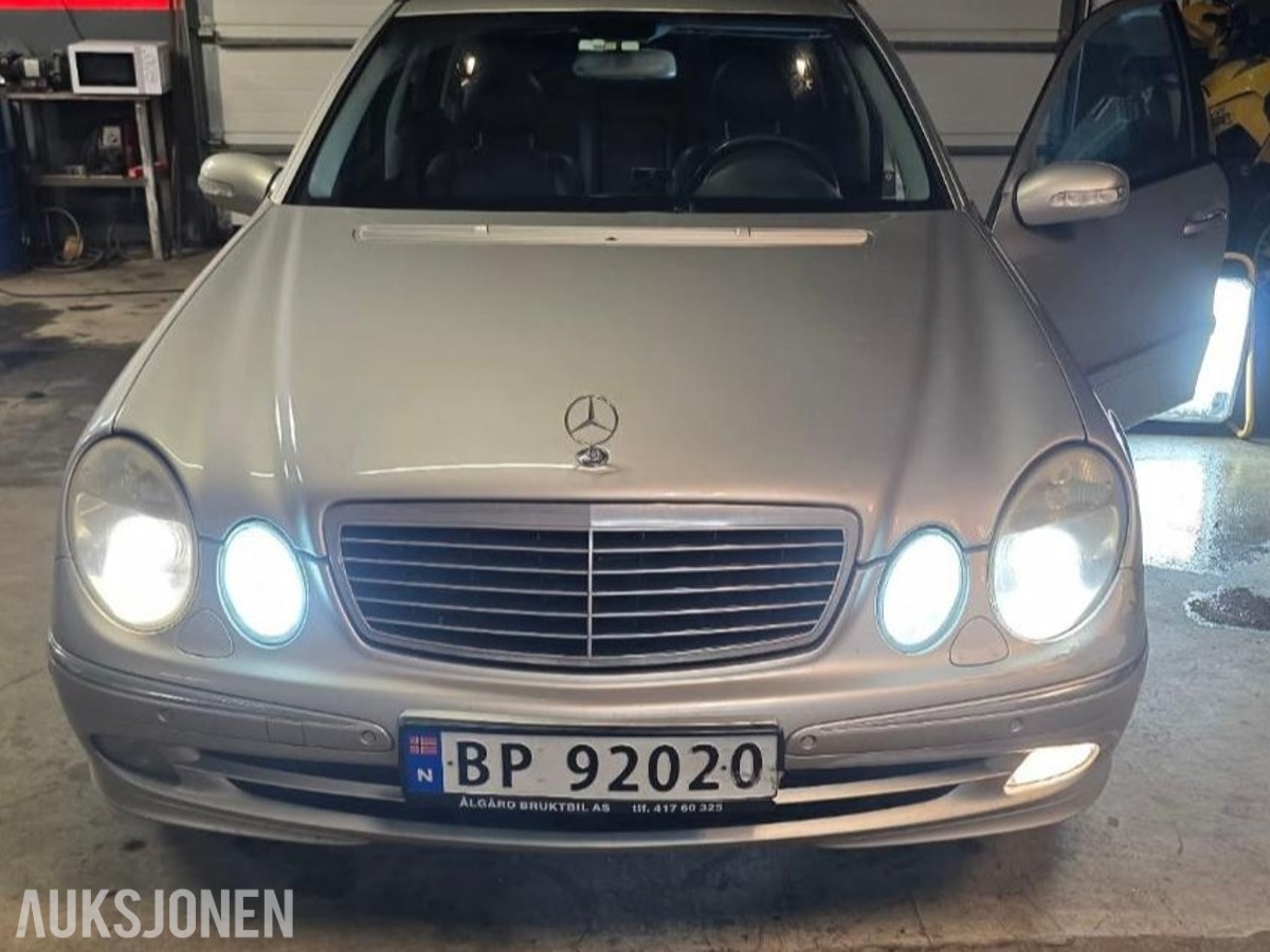 2003 Mercedes-Benz E-Klasse, E 200 KOMPRESSOR 1.8 163hk 248676km