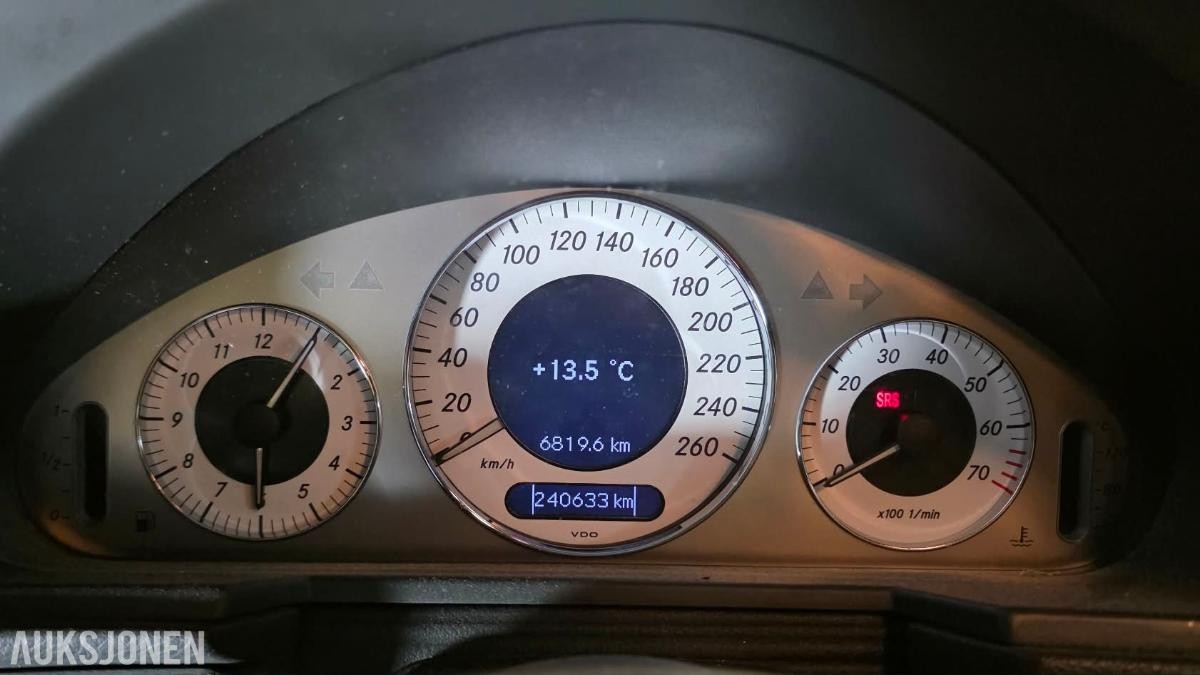 2003 Mercedes-Benz E-Klasse, E 200 KOMPRESSOR 1.8 163hk 248676km