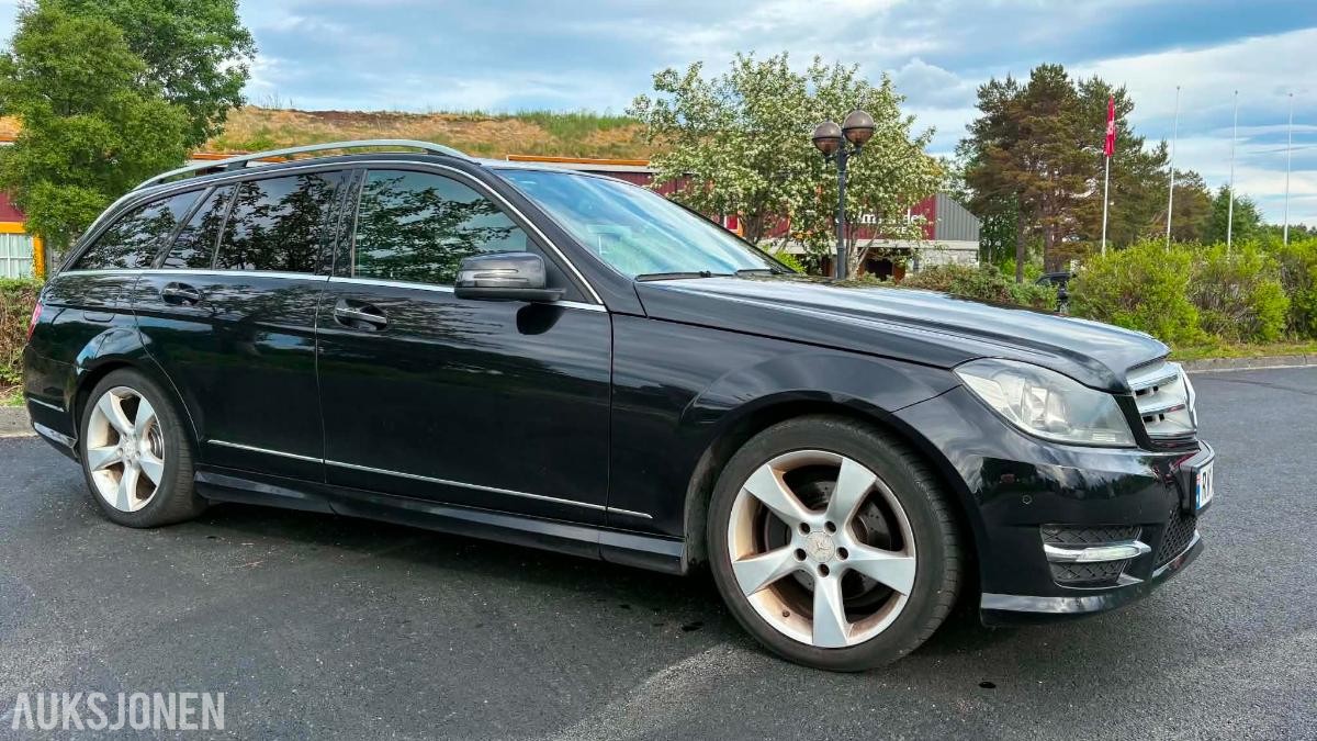 2012 Mercedes-Benz C180 T Avantgarde Automat AMG HENGERFESTE KEYLESS 
