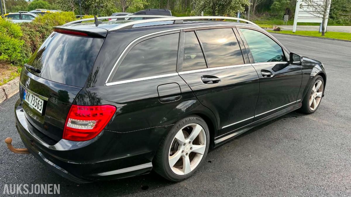 2012 Mercedes-Benz C180 T Avantgarde Automat AMG HENGERFESTE KEYLESS 
