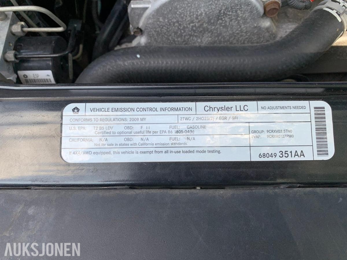 2009 Dodge Challenger 3.5 253hk Soltak Helskinn Fjernstart
