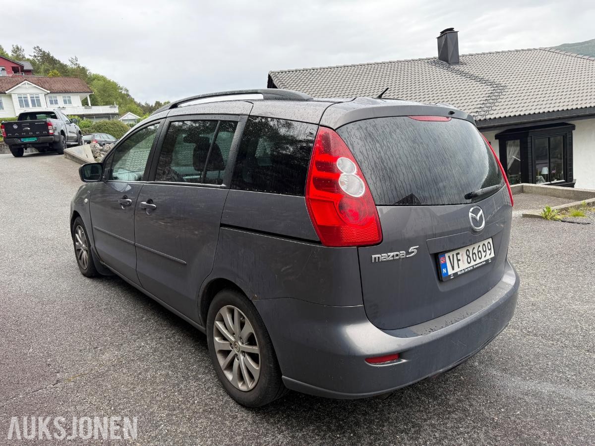 2007 Mazda 5 2.0 Diesel 110HK, cruisekontroll, eu ok til 12.2026
