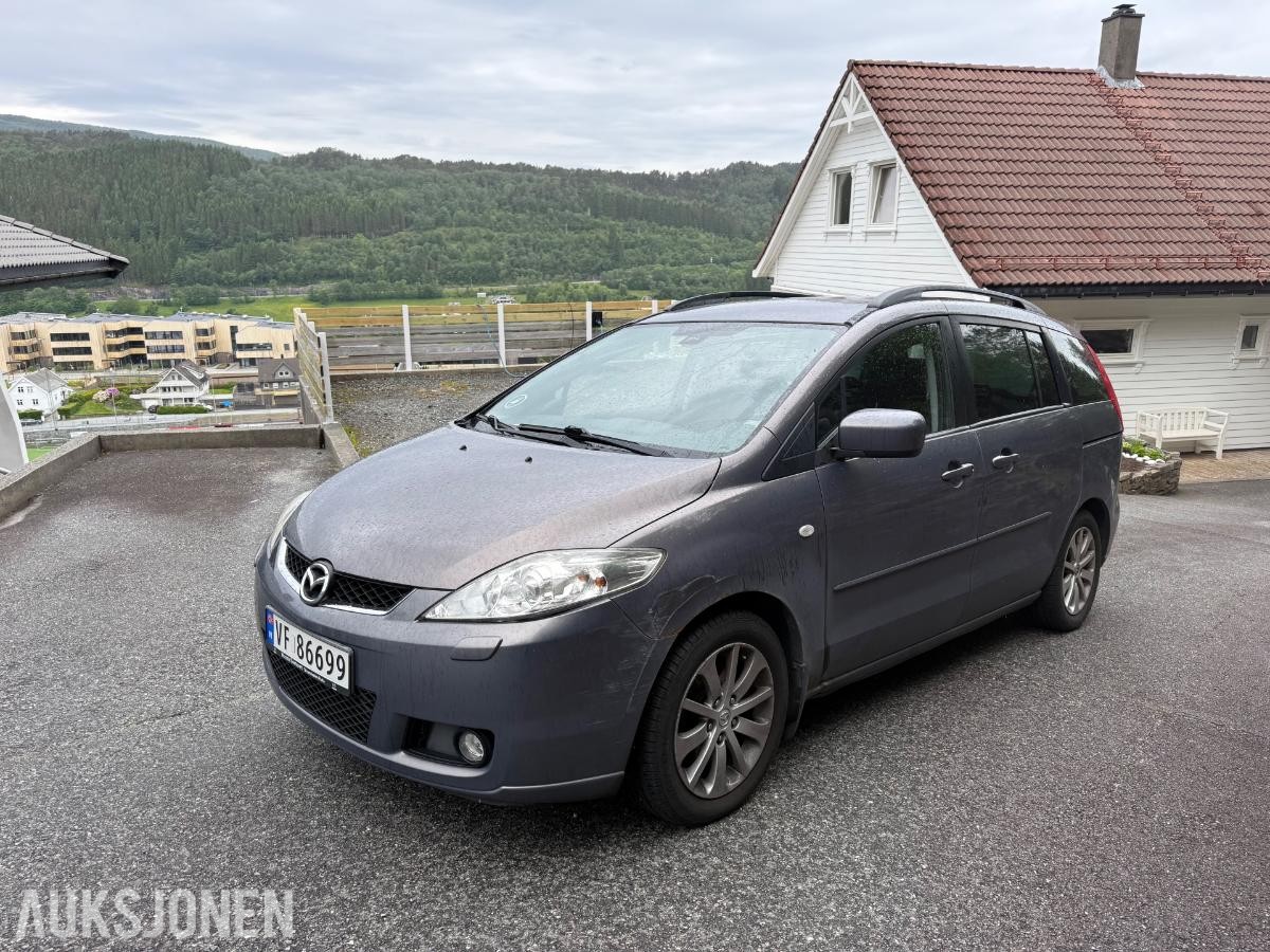2007 Mazda 5 2.0 Diesel 110HK, cruisekontroll, eu ok til 12.2026