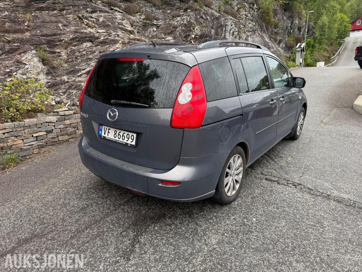 2007 Mazda 5 2.0 Diesel 110HK, cruisekontroll, eu ok til 12.2026
