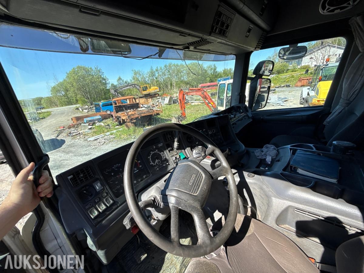 1998 Scania 124G 400 krokløft 619758km – 35 tonns krok