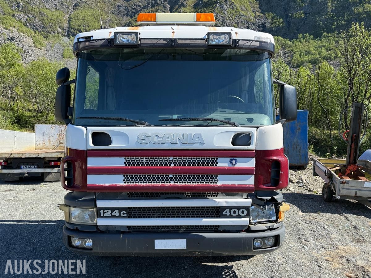 1998 Scania 124G 400 krokløft 619758km – 35 tonns krok