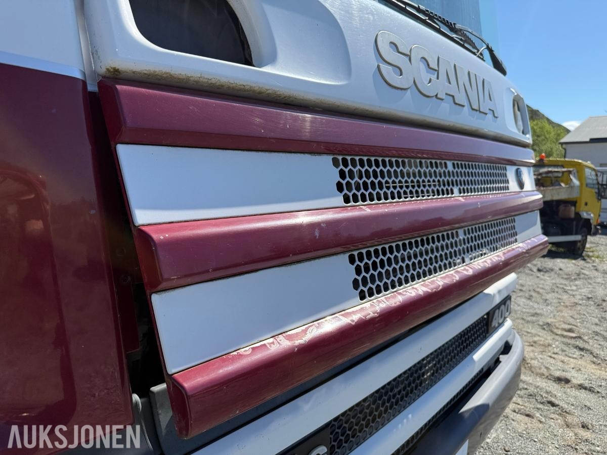 1998 Scania 124G 400 krokløft 619758km – 35 tonns krok