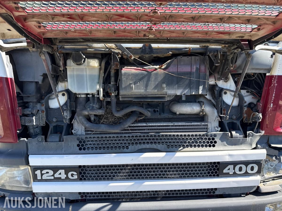 1998 Scania 124G 400 krokløft 619758km – 35 tonns krok
