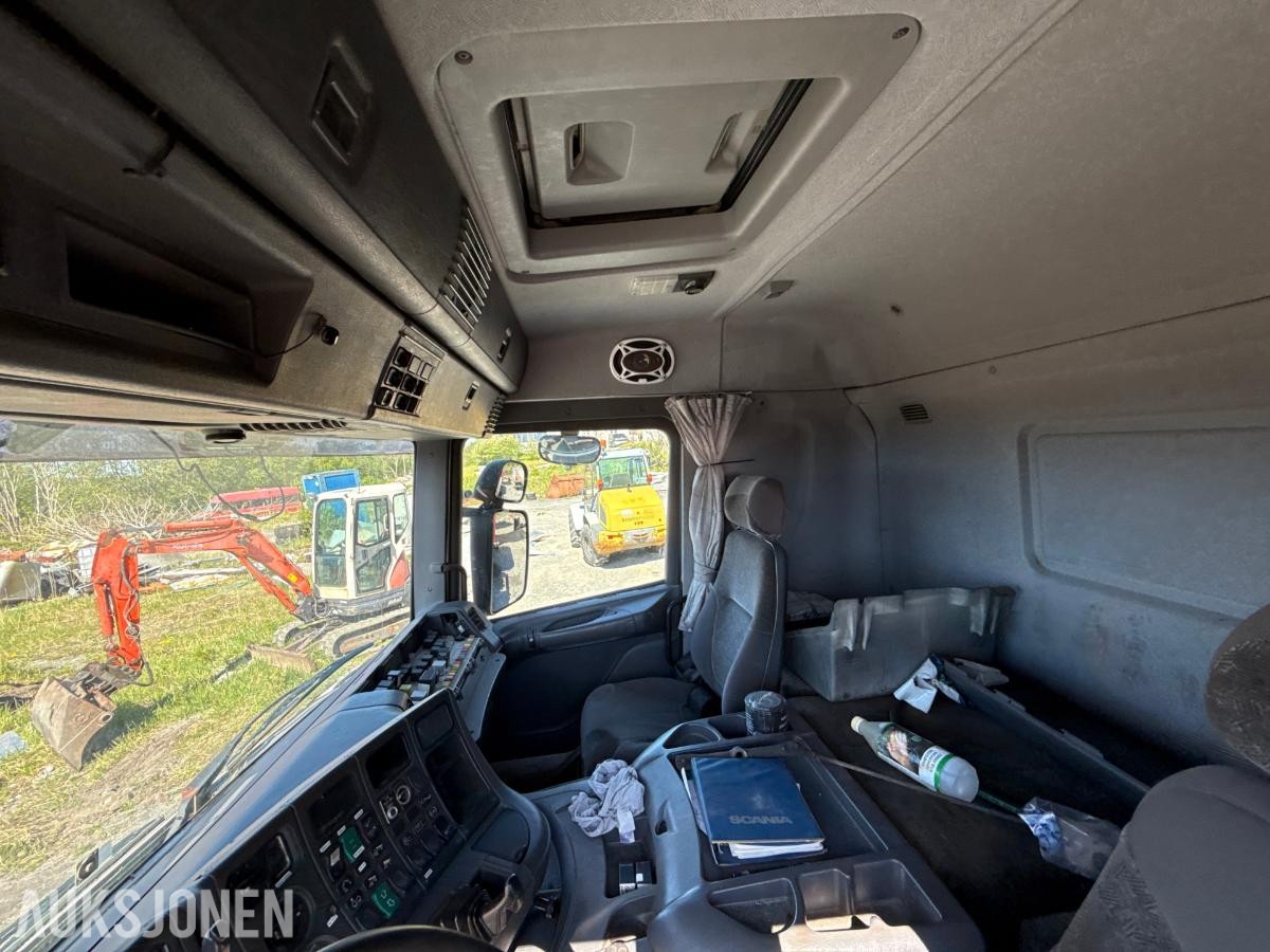 1998 Scania 124G 400 krokløft 619758km – 35 tonns krok