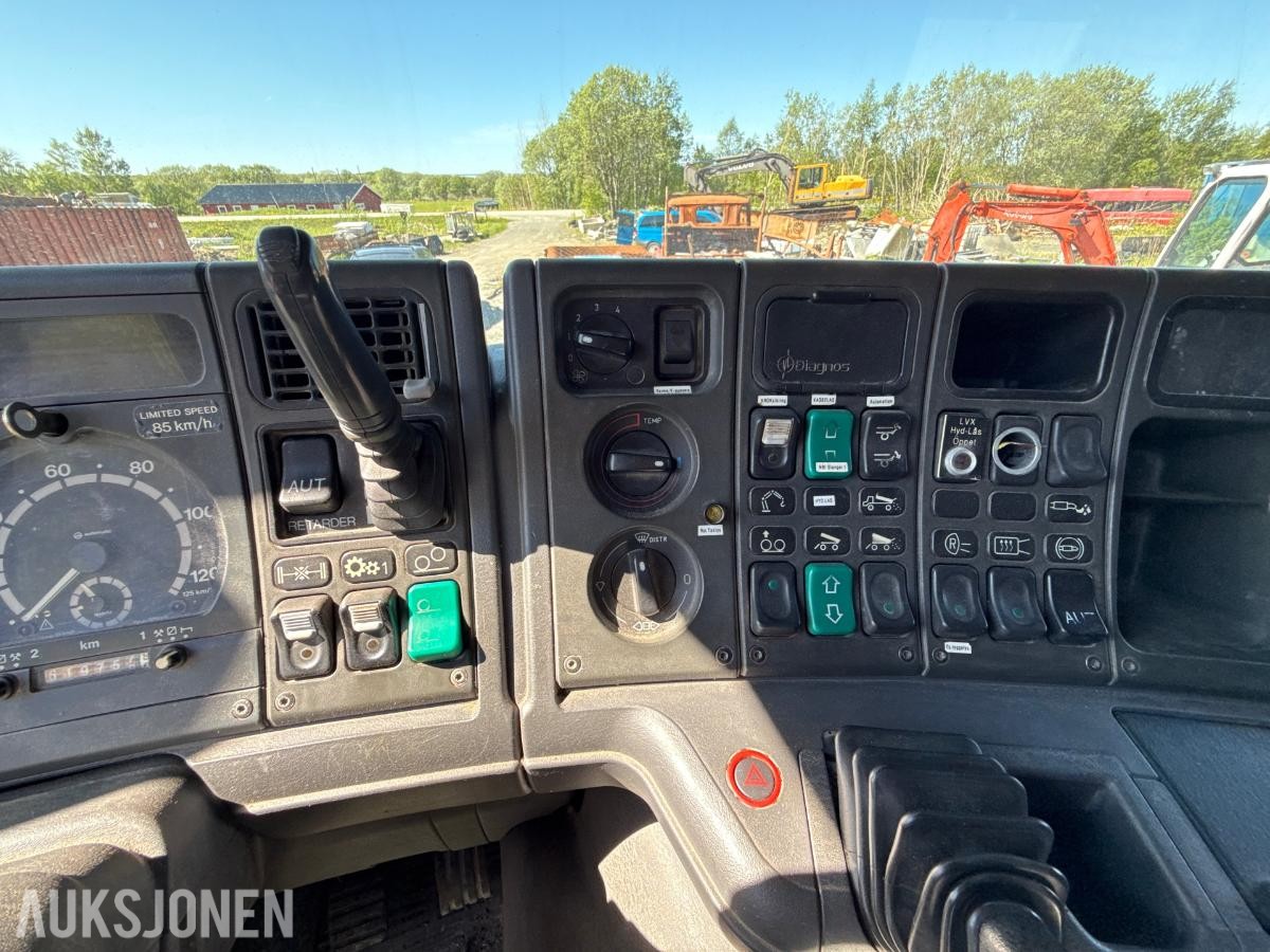 1998 Scania 124G 400 krokløft 619758km – 35 tonns krok