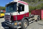 1998 Scania 124G 400 krokløft 619758km – 35 tonns krok