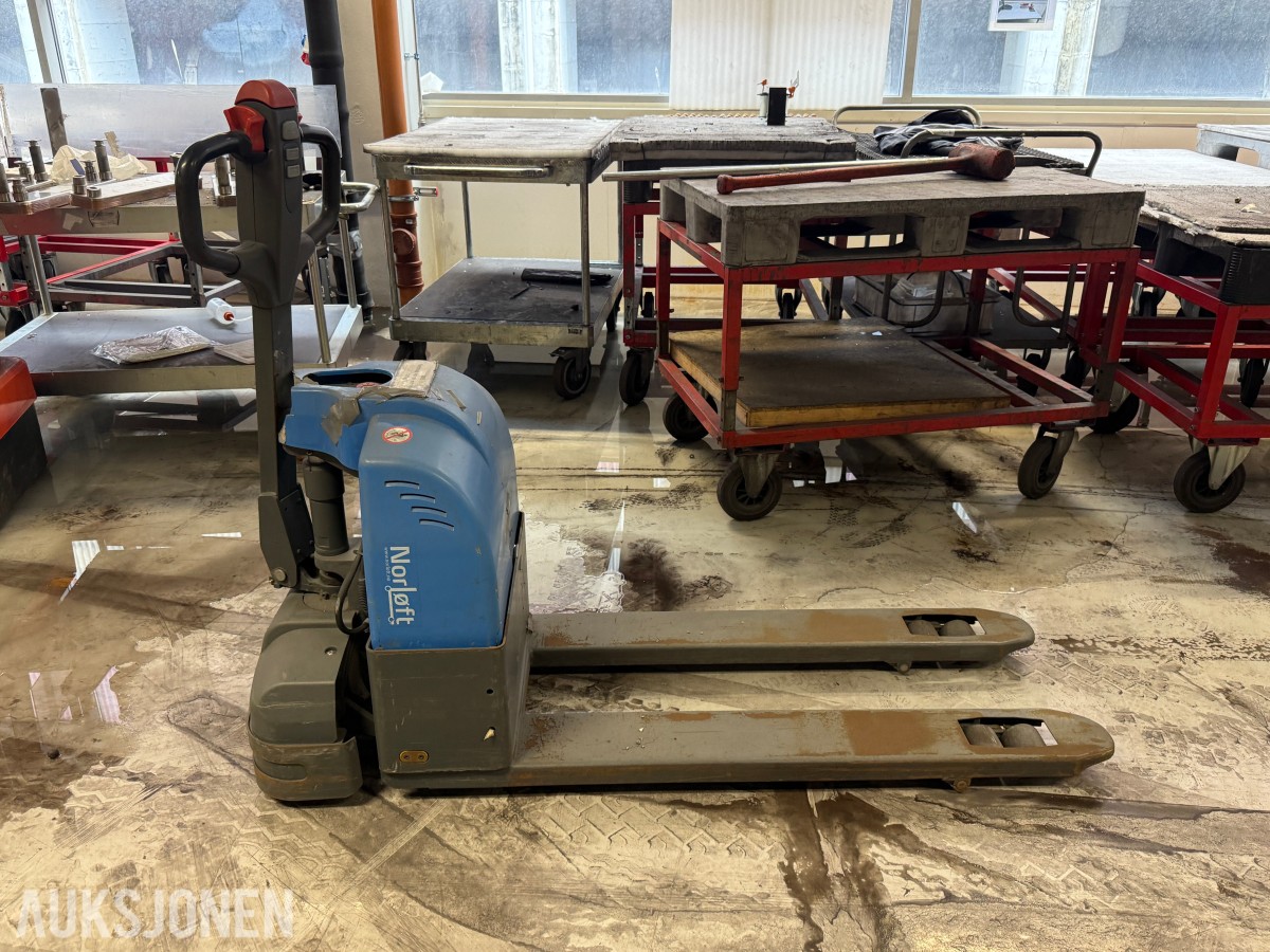 2016 Norlift EPT15C elektrisk jekketralle