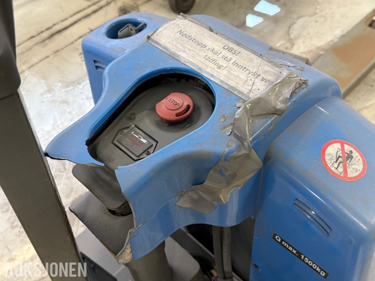 2016 Norlift EPT15C elektrisk jekketralle