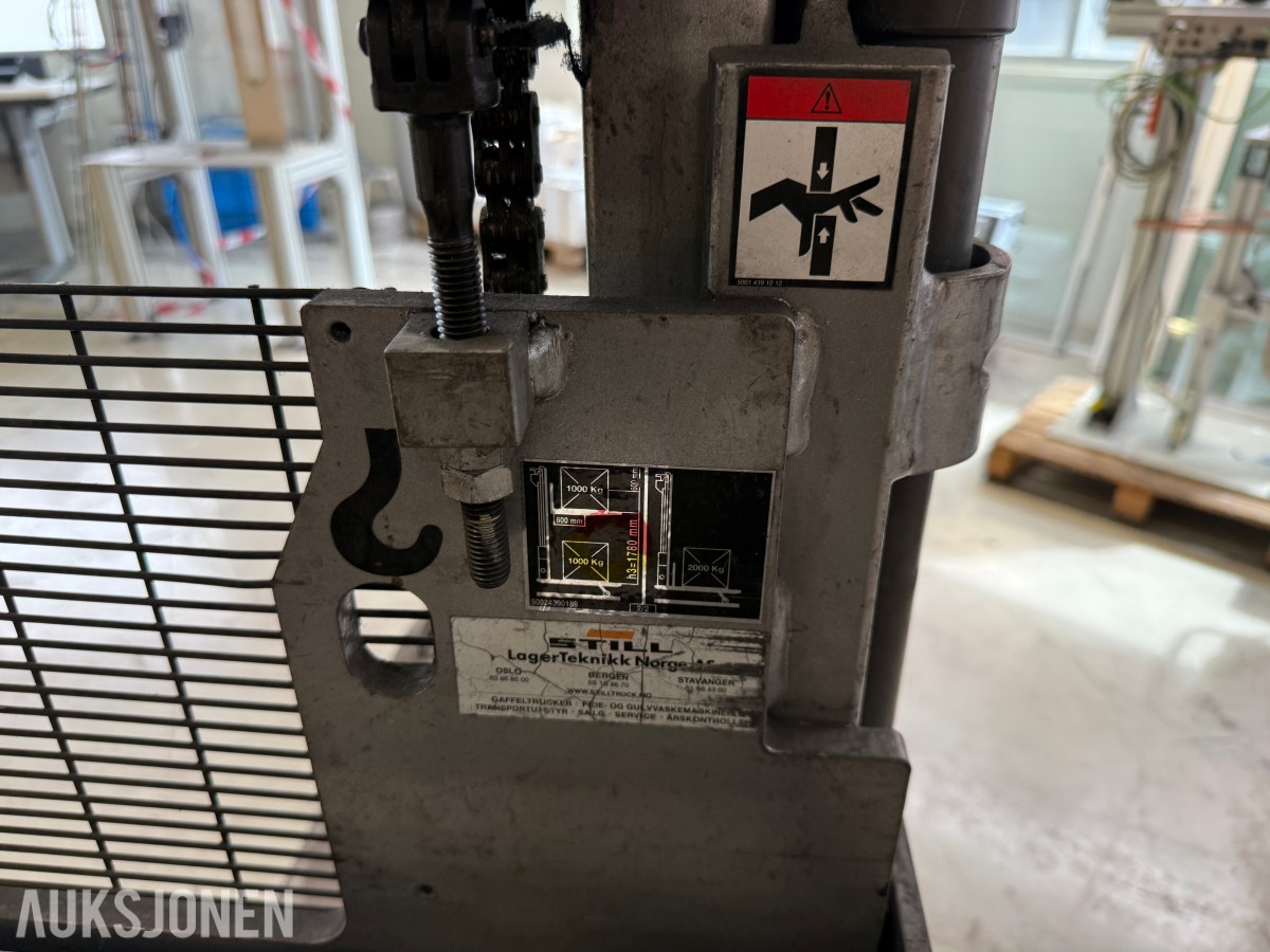 Still EXD-SF 20 elektrisk stabler med ståplattform