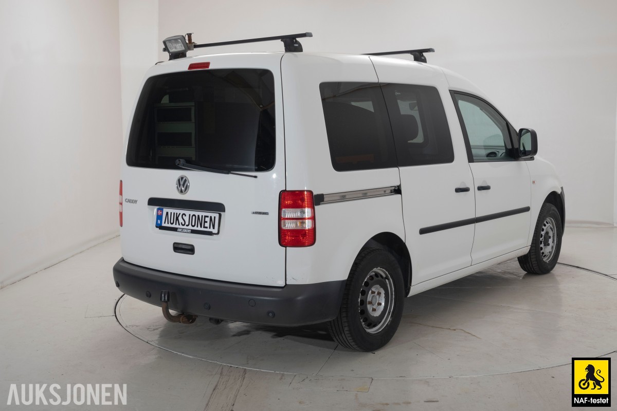2013 Volkswagen CADDY *UTEN MINSTEPRIS* 2.0 GASSDRIFT HENGERFESTE INNREDNING