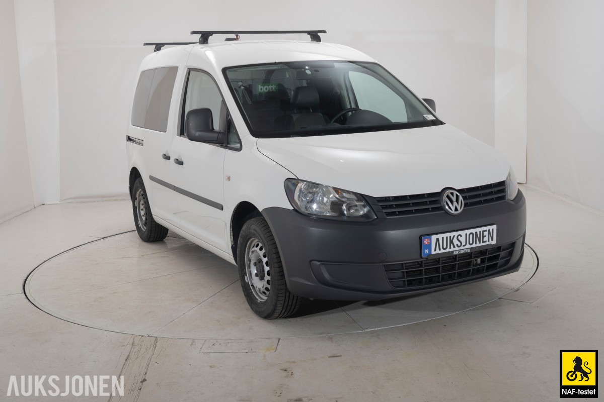 2013 Volkswagen CADDY *UTEN MINSTEPRIS* 2.0 GASSDRIFT HENGERFESTE INNREDNING