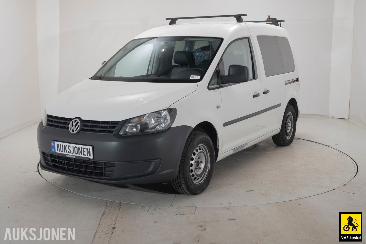 2013 Volkswagen CADDY *UTEN MINSTEPRIS* 2.0 GASSDRIFT HENGERFESTE INNREDNING