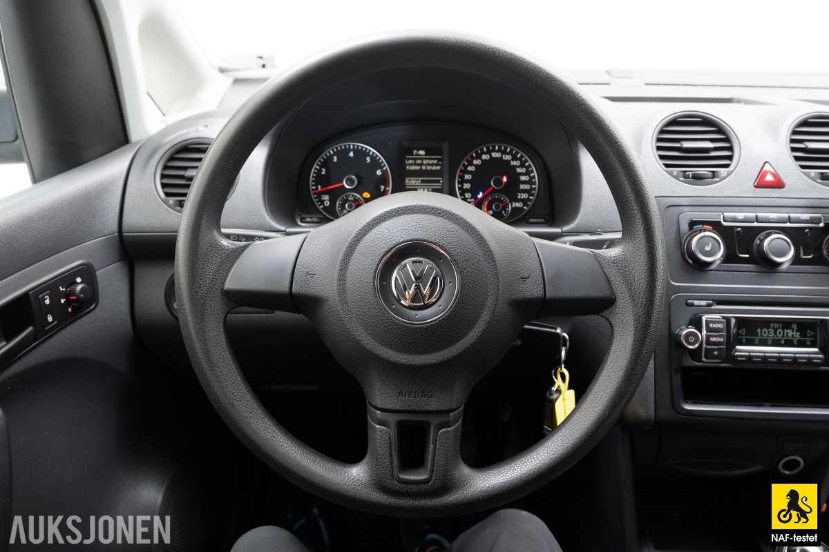 2013 Volkswagen CADDY *UTEN MINSTEPRIS* 2.0 GASSDRIFT HENGERFESTE INNREDNING
