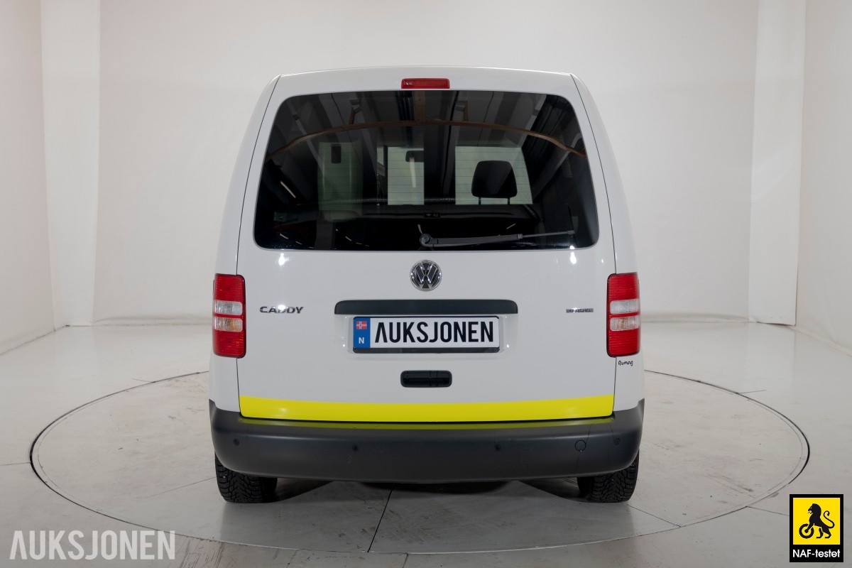 2014 Volkswagen CADDY 2.0 GASSDRIFT INNREDNING KUNSTLÆR CRUISE