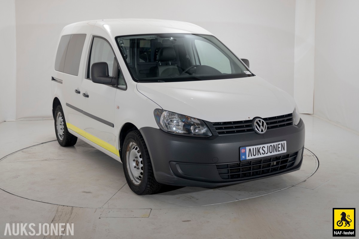 2014 Volkswagen CADDY 2.0 GASSDRIFT INNREDNING KUNSTLÆR CRUISE