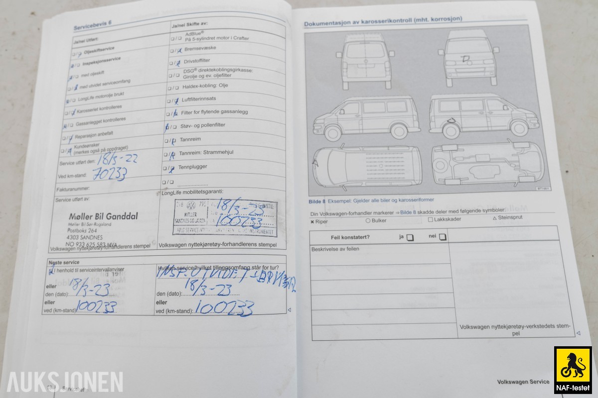 2014 Volkswagen CADDY 2.0 GASSDRIFT INNREDNING KUNSTLÆR CRUISE