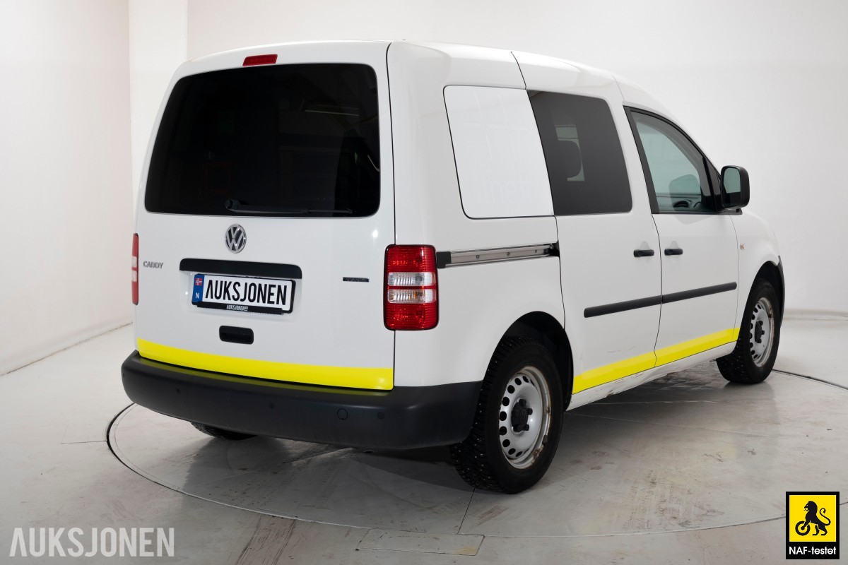 2014 Volkswagen CADDY 2.0 GASSDRIFT HENGERFESTE INNREDNING KUNSTLÆR
