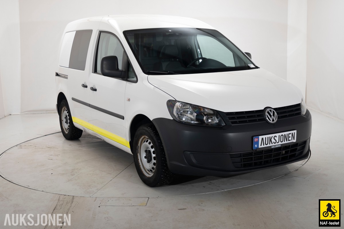 2014 Volkswagen CADDY 2.0 GASSDRIFT HENGERFESTE INNREDNING KUNSTLÆR