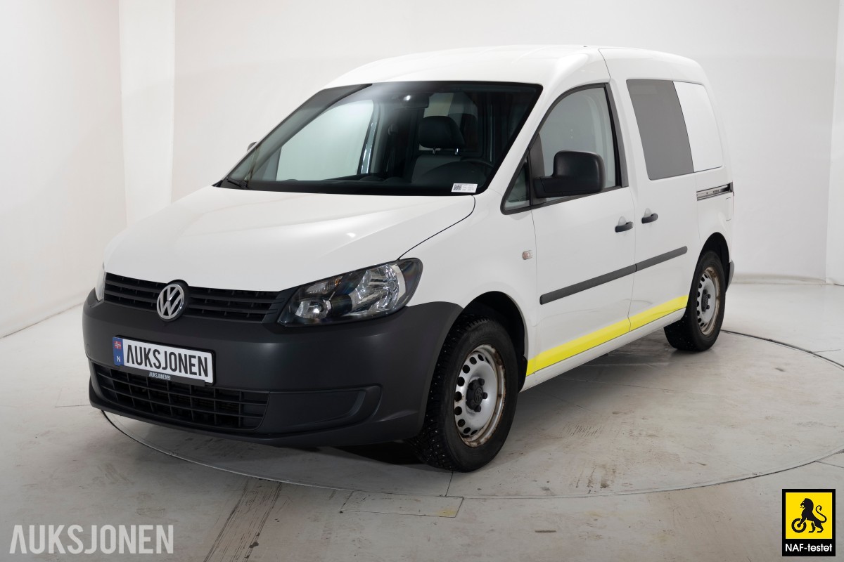 2014 Volkswagen CADDY 2.0 GASSDRIFT HENGERFESTE INNREDNING KUNSTLÆR