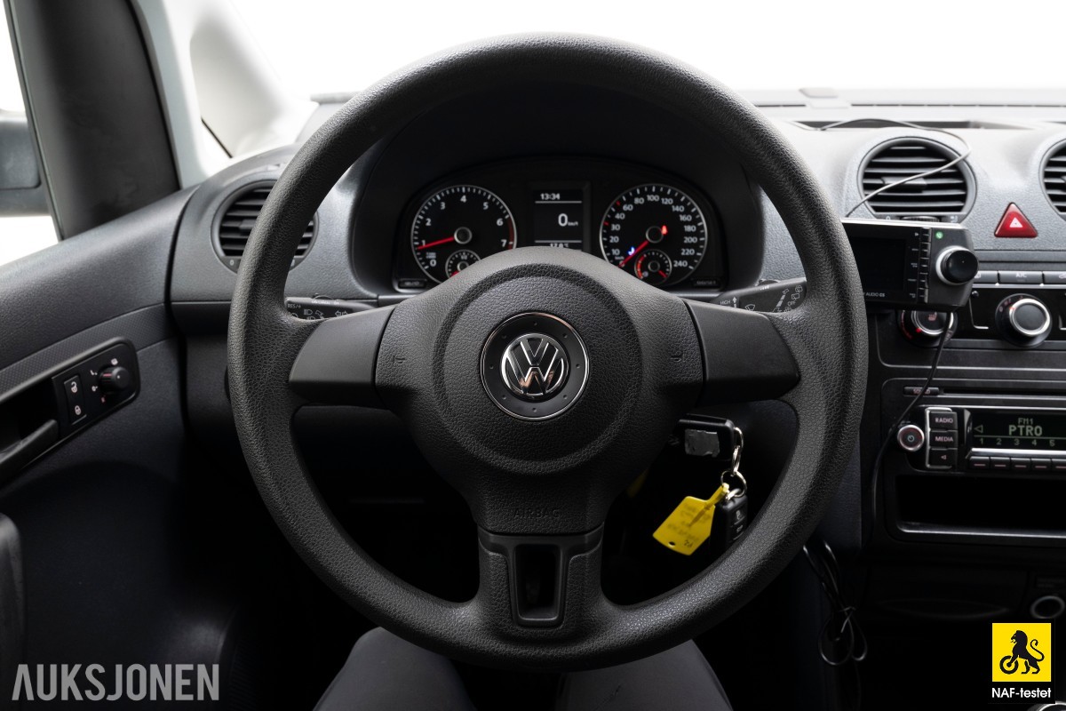 2014 Volkswagen CADDY 2.0 GASSDRIFT HENGERFESTE INNREDNING KUNSTLÆR