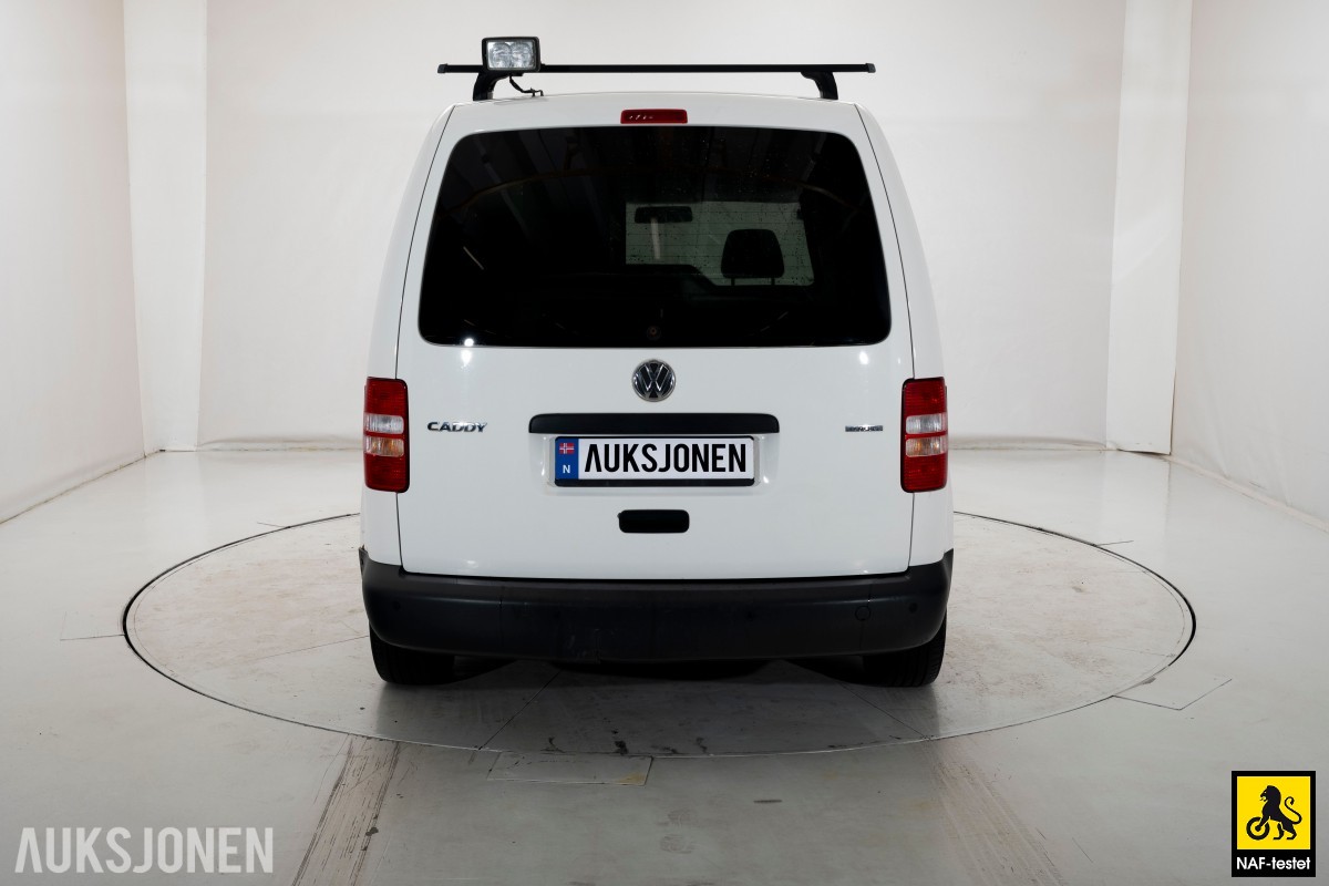 2014 Volkswagen CADDY *UTEN MINSTEPRIS* GASSDRIFT EU-OK 04.28 INNREDNING