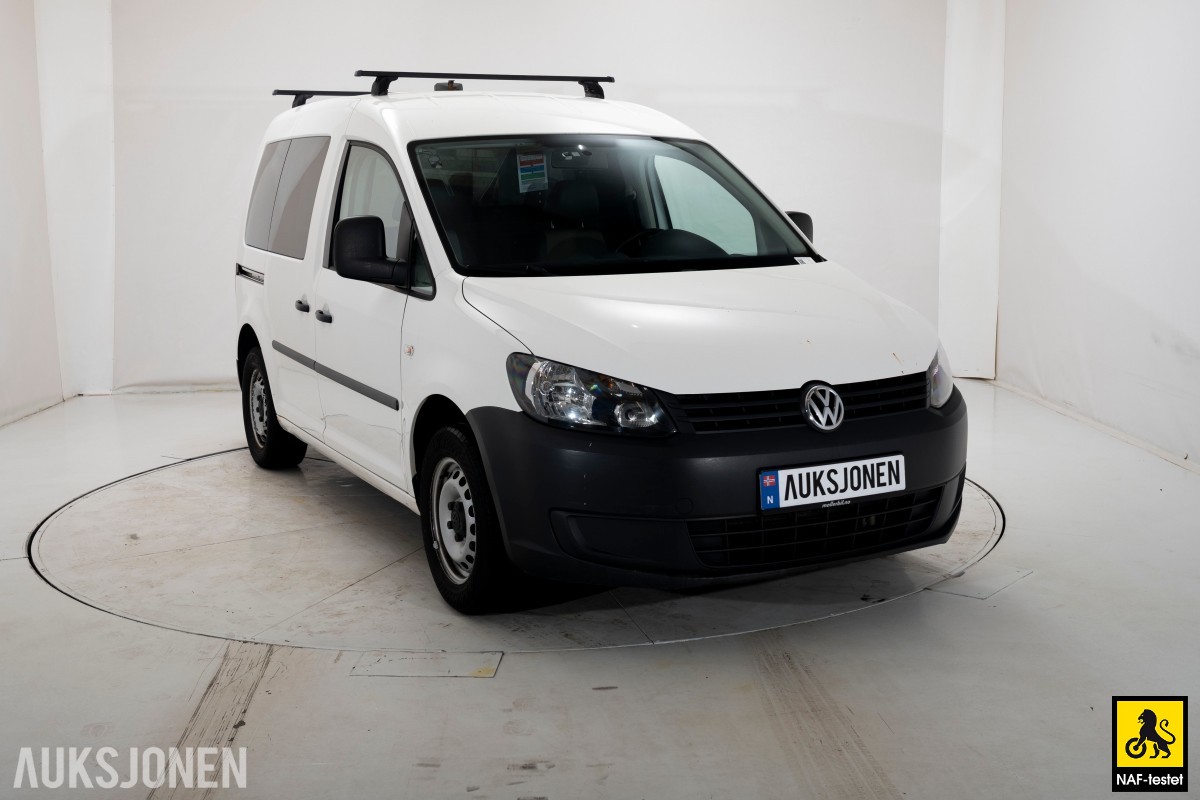 2014 Volkswagen CADDY *UTEN MINSTEPRIS* GASSDRIFT EU-OK 04.28 INNREDNING
