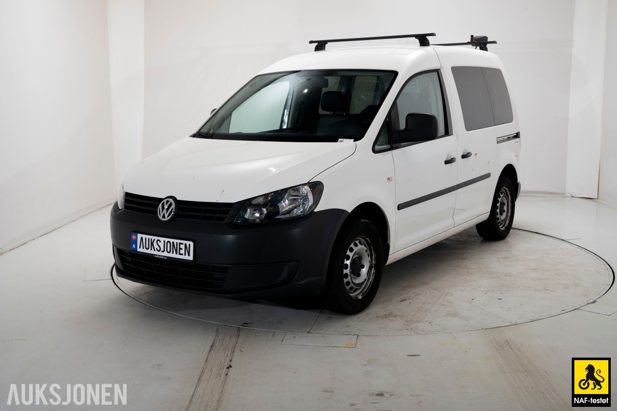 2014 Volkswagen CADDY *UTEN MINSTEPRIS* GASSDRIFT EU-OK 04.28 INNREDNING
